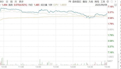 黄金股票ETF大涨4.63%点评